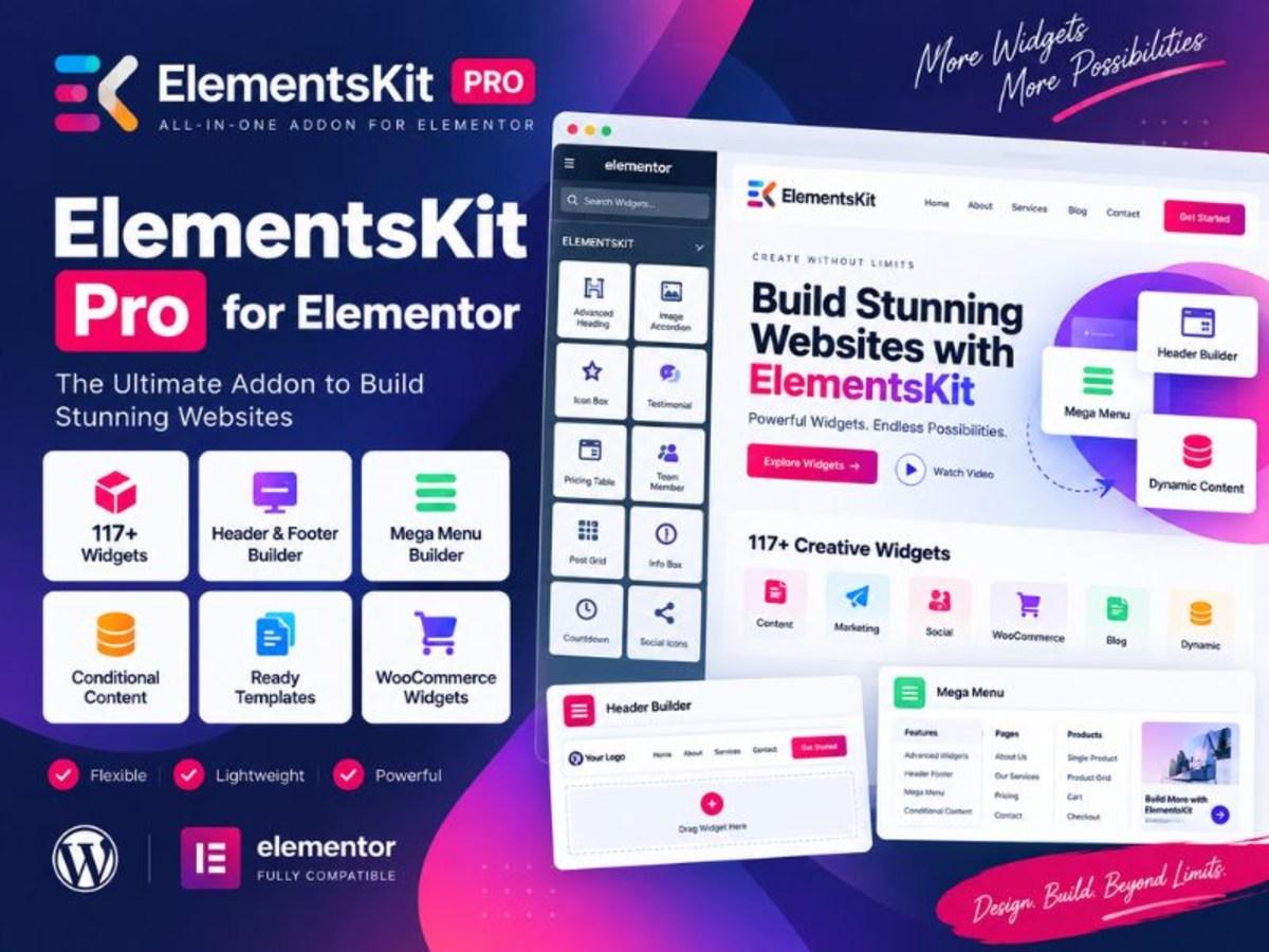 ElementsKit Pro for Elementor